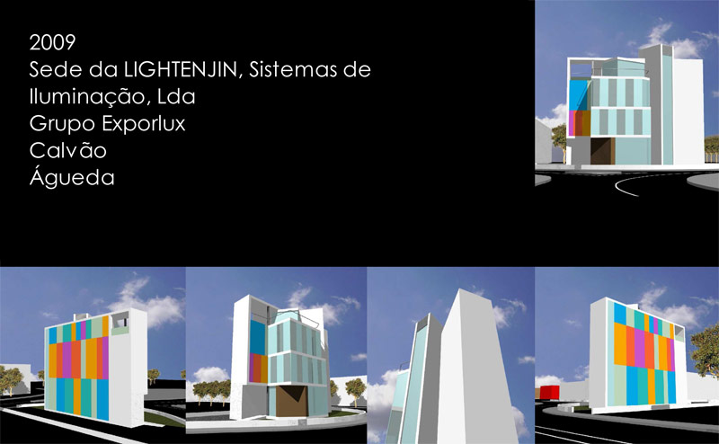 Sede da LIGHTENJIN, Sistemas de Ilumina��o, Lda Grupo Exporlux Calv�o �gueda